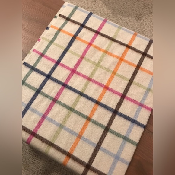 Coach cashmere plaid scarf - Picture 3 of 6